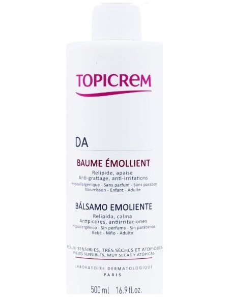 Topicrem Da Balsamo Emoliente 500 Ml de Topicrem