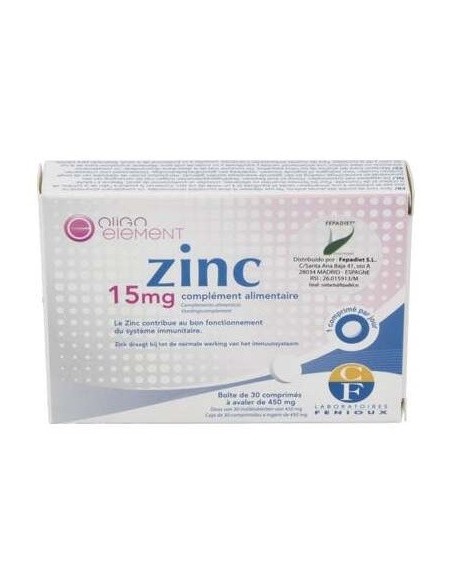 Zinc 15Mg 30Comp. de Fenioux