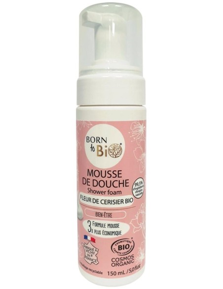 Espuma De Ducha Flores De Cerezo 150Ml. Bio de Born To Bio