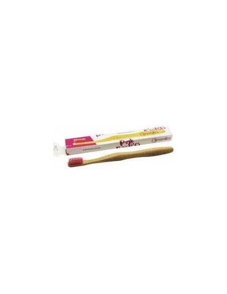 Cepillo Dental Bambu - Rosa de Nordics Oral Care