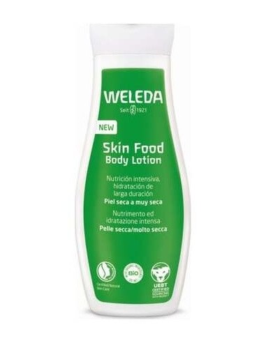 Skin Food Leche Corporal - Nutrición Intensiva Textura Ligera 200ml - Delisting AGOSTO  de Weleda
