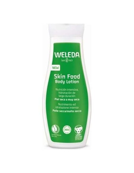 Skin Food Leche Corporal - Nutrición Intensiva Textura Ligera 200ml - Delisting AGOSTO  de Weleda