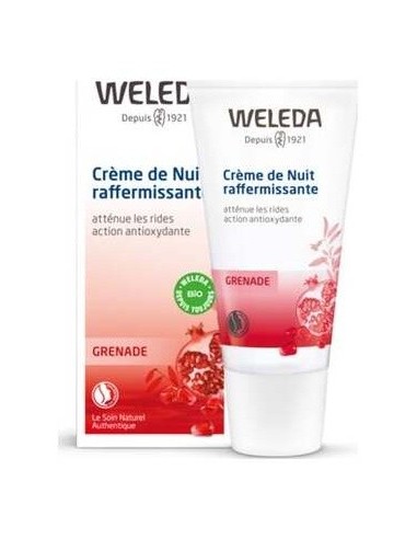 Crema de Noche Reafirmante de Granada y Péptidos de Maca 40ml  de Weleda