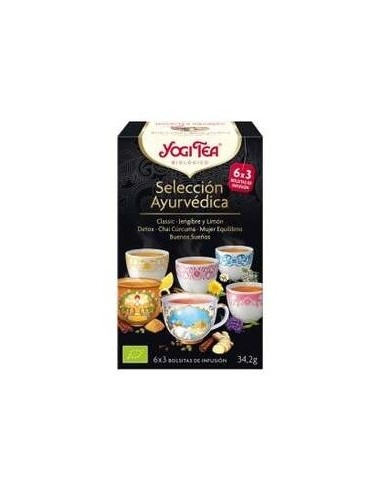 Yogi Tea Seleccion 6Sabores X 3Bolsas De Infusion de Yogi Tea