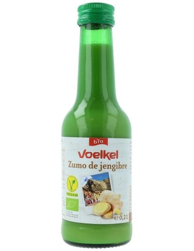 Zumo De Jengibre Puro 200Ml. Bio de Voelkel