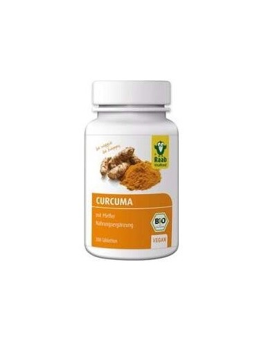 Curcuma bio, 300 comprimidos, RF de Raab Vitalfood