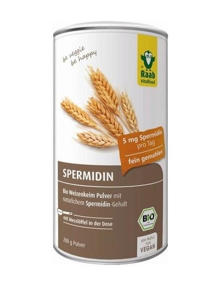 Espermidina Germen De Trigo 200Gr. Bio Vegan de Raab Vitalfood