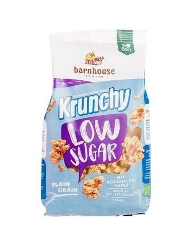 Muesli Krunchy Avena Bajo Azucar  375 Gr Bio de Barnhouse