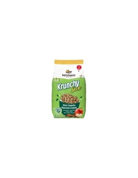 Muesli Krunchy Sun Manzana Canela 375Gr Bio de Barnhouse