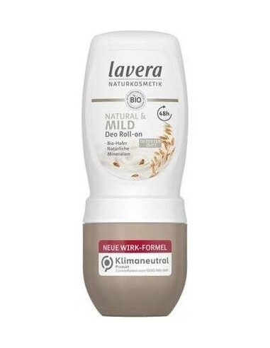 Desodorante Roll-On 48H Suave & Natural 50Ml. de Lavera