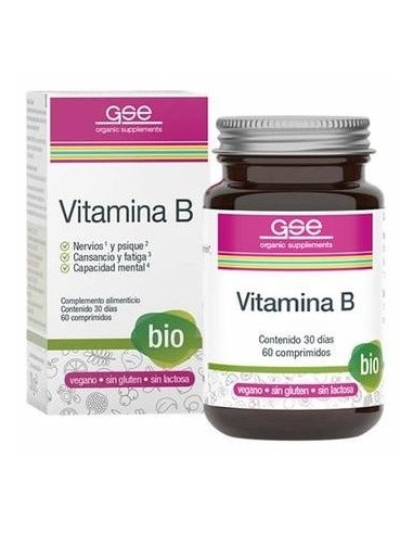 Vitamina B Complex Bio de Gse Organic Supplements