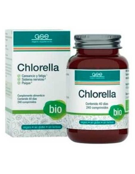 Chlorella 240Comp. Bio Vegan de Gse