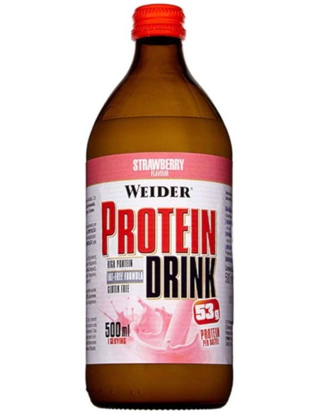 Weider Protein Drink Fresa 500Ml. de Weider