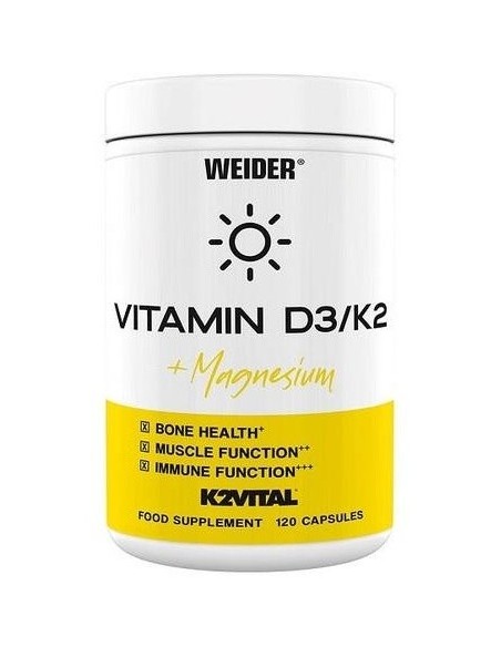 Weider Vitamin D3/K2 120Cap. de Weider