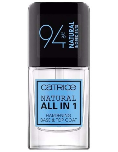 Natural All In 1 Hardening Base Top Coat 105 Ml de Catrice Cosmetics