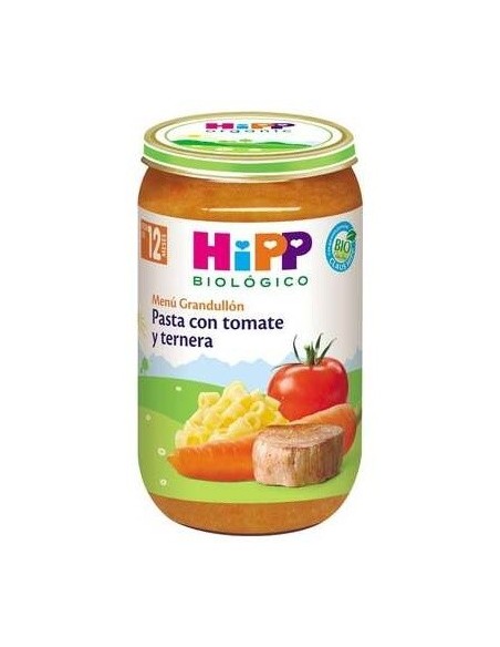 Potito Pasta Con Tomate Y Ternera 220Gr. Bio de Hipp
