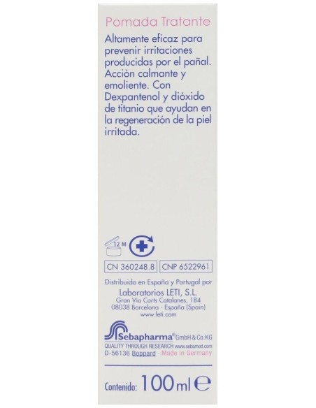 Baby Pomada Tratante Escoceduras 100Ml. de Sebamed