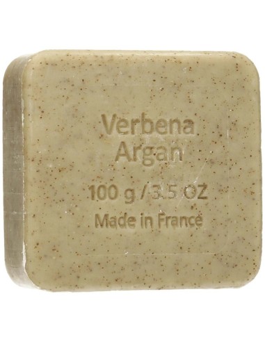 Jabon Exfoliante Argan-Verbena Pastilla 100Gr. Bio de Savon Du Midi