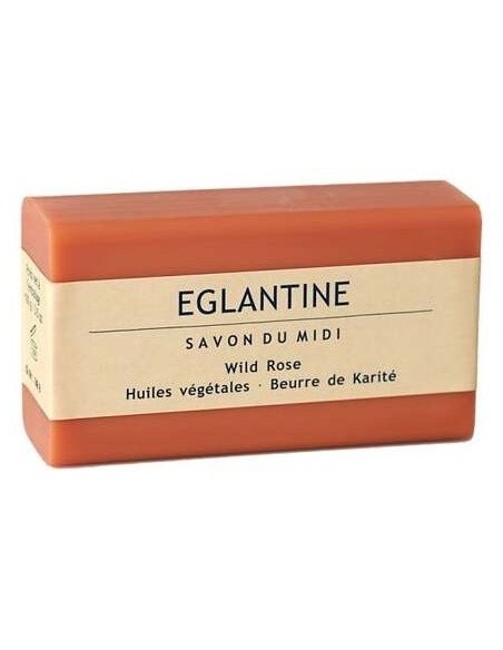Jabon En Pastilla De Rosa Silvestre 100Gr. Bio de Savon Du Midi