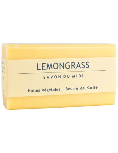 Jabon En Pastilla De Lemongrass 100Gr. Bio de Savon Du Midi