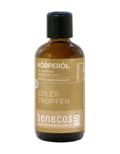 Aceite Corporal Macadamia 100Ml. Bio Vegano de Benecos