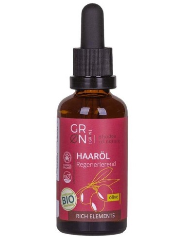 Aceite Regenerador Equilibrante Oliva, Argán y Jojoba,50ml Rich Element de Grn