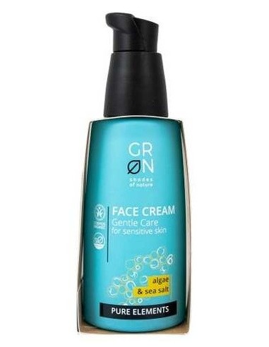 Crema Facial Pieles Sensibles Chlorella y Sal Marina,50ml Pure Elements de Grn