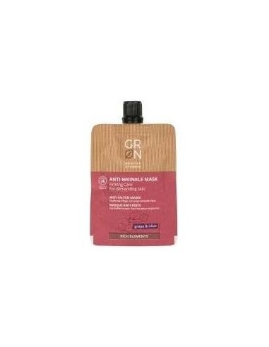 Mascarilla Antiarrugas Reafirmante Pepita de Uva y Oliva,40ml Rich Elements de Grn