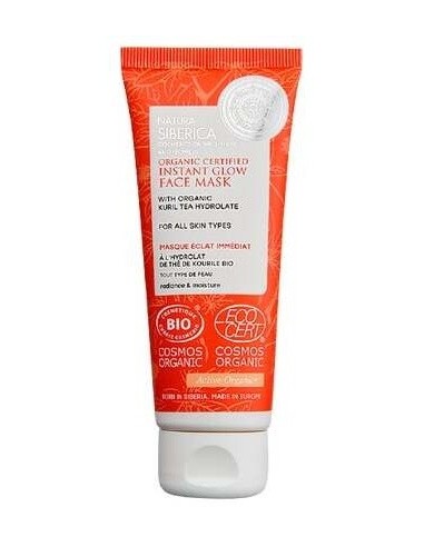 Mascarilla Facial Brillo Inst Todo Tipo Piel 75Ml. de Natura Siberica