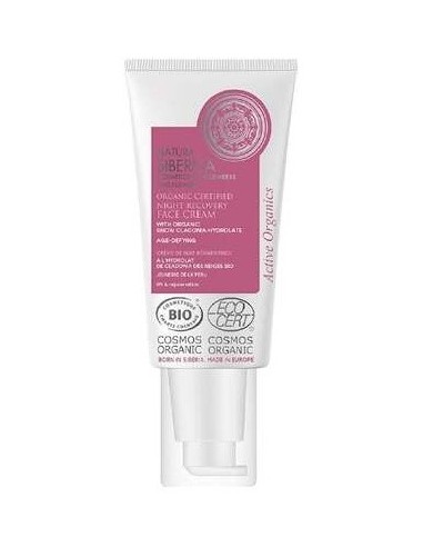 Crema Facial Noche Antienvejecimiento 50Ml. Eco de Natura Siberica