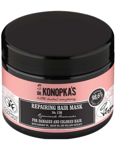 Mascarilla Reparadora Cabello Dañao Y Teñido 300Ml de Dr. Konopka´S