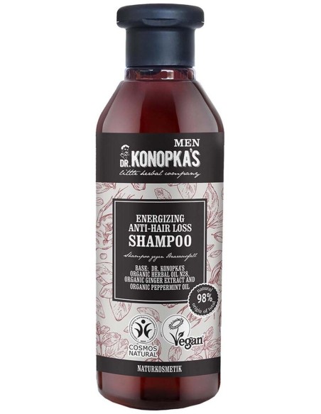 Men Champu Anticaida Energizante 280Ml. Vegan de Dr. Konopka´S