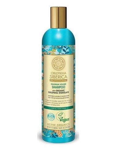 Oblepikha Champu Todo Tipo Cabello 400Ml. de Natura Siberica