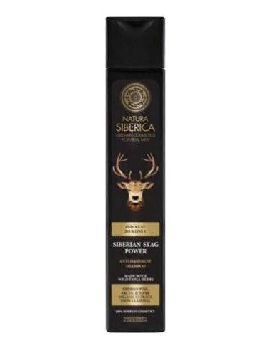 Stag Power Men Champu Anticaspa 250Ml. de Natura Siberica