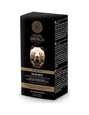 Bear Hug Men Gel Limpieza Facial 150Ml. de Natura Siberica