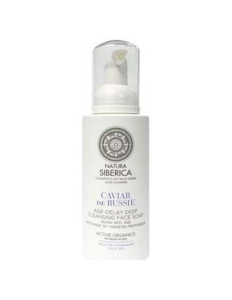 Jabon Facial Limpieza Profunda Caviar Rusia 175Ml. de Natura Siberica