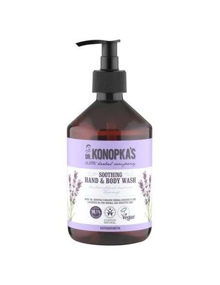 Jabon De Manos Y Cuerpo Calmante 500Ml. Vegan de Dr. Konopka´S