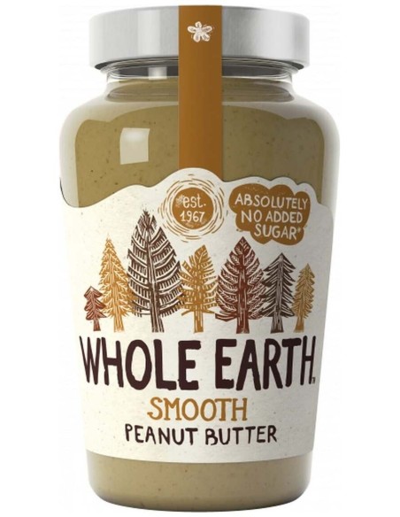 Crema De Cacahuete Original Suave 454Gr. Bio de Whole Earth