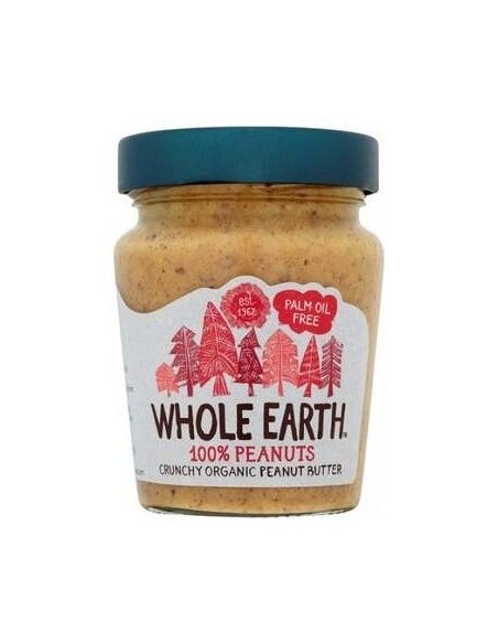 Crema De Cacahuete Crujiente 227Gr. Bio de Whole Earth