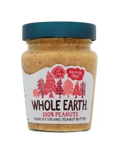 Crema De Cacahuete Crujiente 227Gr. Bio de Whole Earth