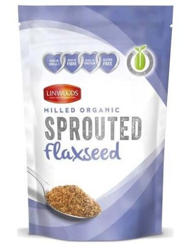 Semillas Germinadas de Lino Molido, Bio de Linwoods