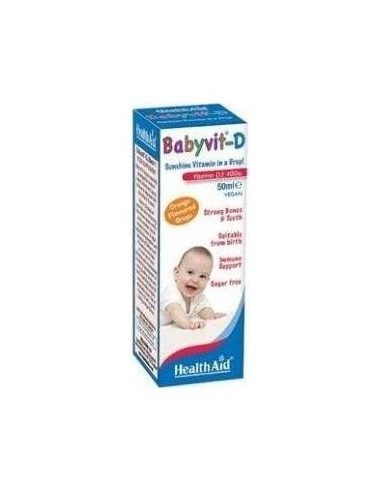Babyvit®-D Gotas 50 ml de Health Aid