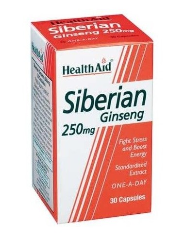 Eleuterococo (Eleutherococcus Senticosus) 250 Mg 30 Cáps de Health Aid
