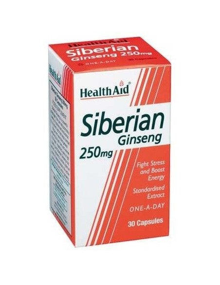 Eleuterococo (Eleutherococcus Senticosus) 250 Mg 30 Cáps de Health Aid