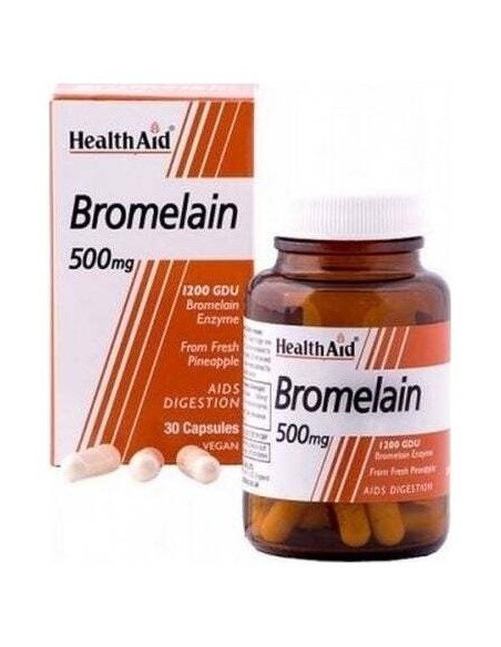 Bromelina 30Cap. de Health Aid