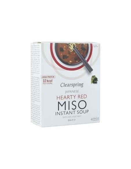 Sopa De Miso Picante Con Algas Instantanea 4Sbrs. de Clearspring
