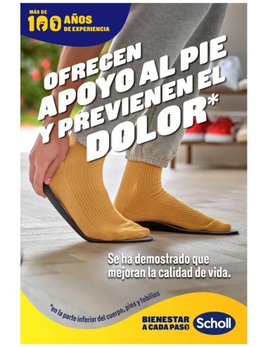 Scholl Plantilla Fascitis Plantar T/S 37-39,5 2 Un de Scholl