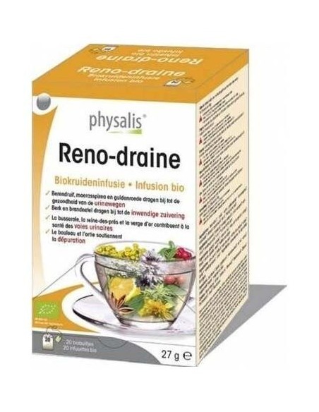 Reno-Draine Infusion 20Filtros Bio de Physalis