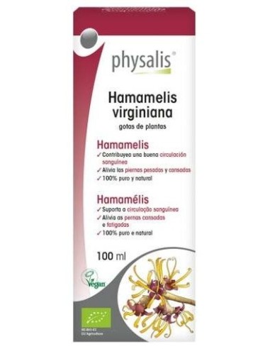 Hamamelis Extracto 100Ml. Bio de Physalis
