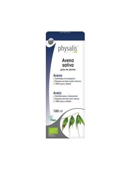 Avena Sativa Extracto 100Ml. Bio de Physalis